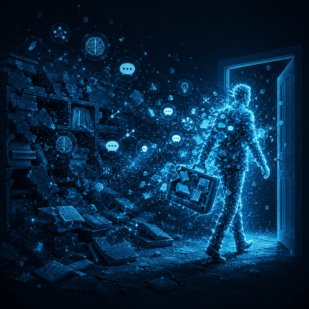 Institutional knowledge is walking out the door with every departing employee.
